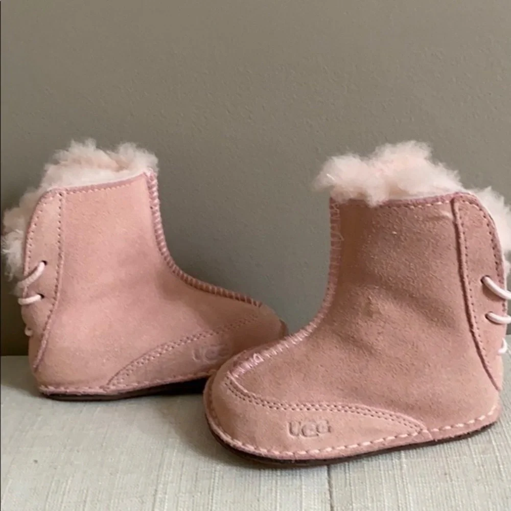 Ugg Pink Fur Boots S